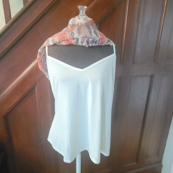 Liz Claiborne Womens Paisley Print Off-Shoulder Blouse 3/4 Sleeve 1x - Picture 3 of 7